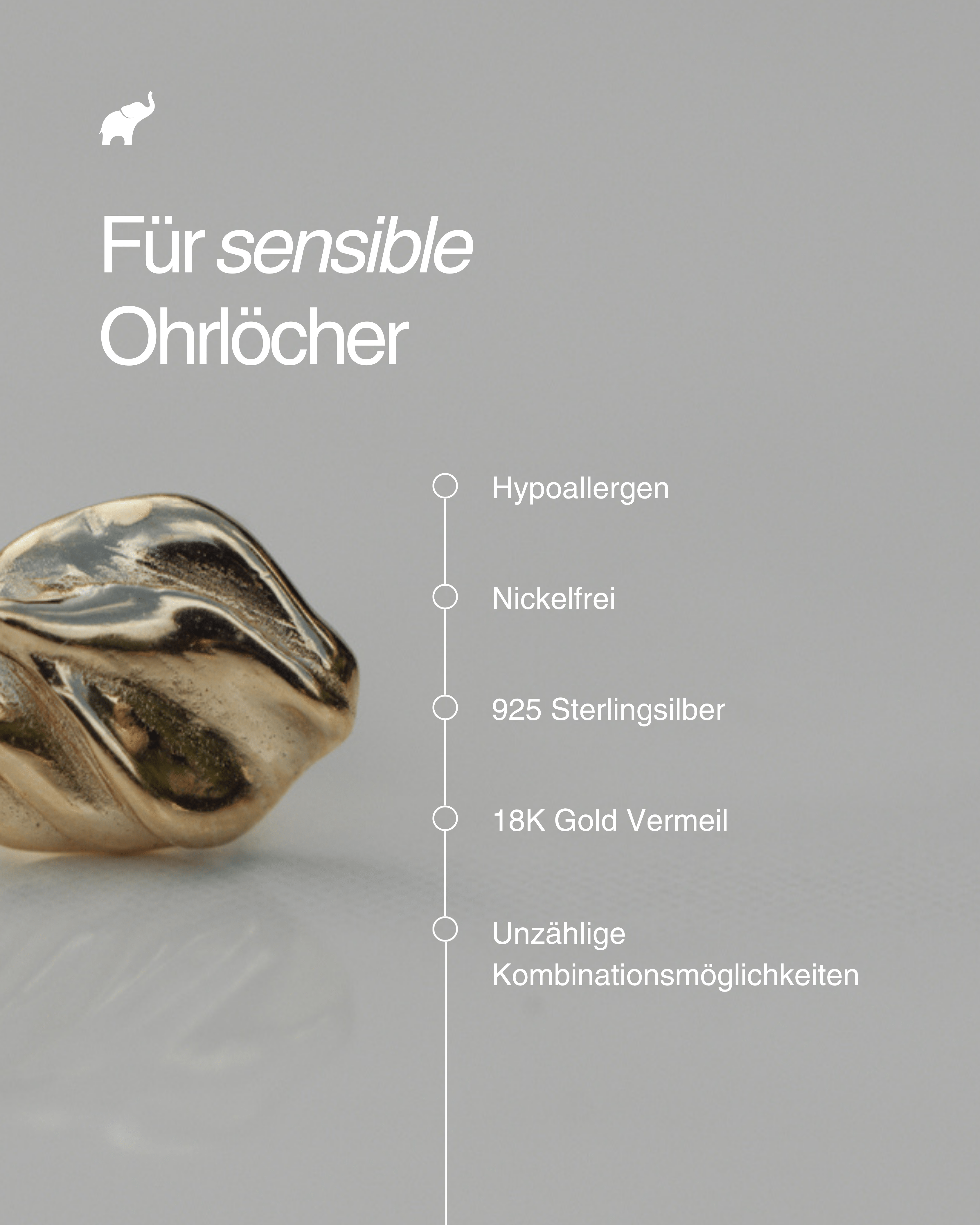 Insigne Ohrstecker Nella & Sina