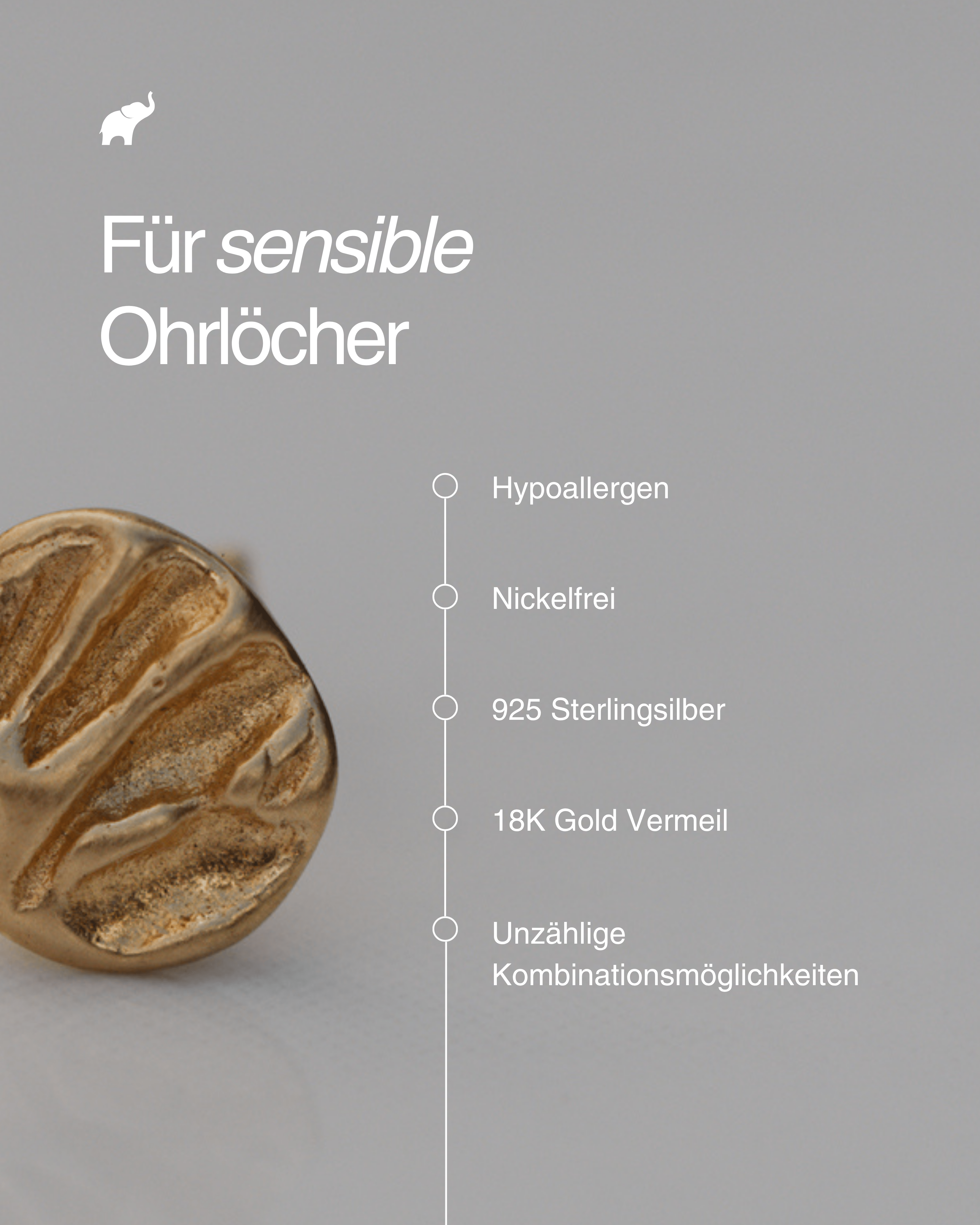 Musaica Ohrstecker Nella & Sina