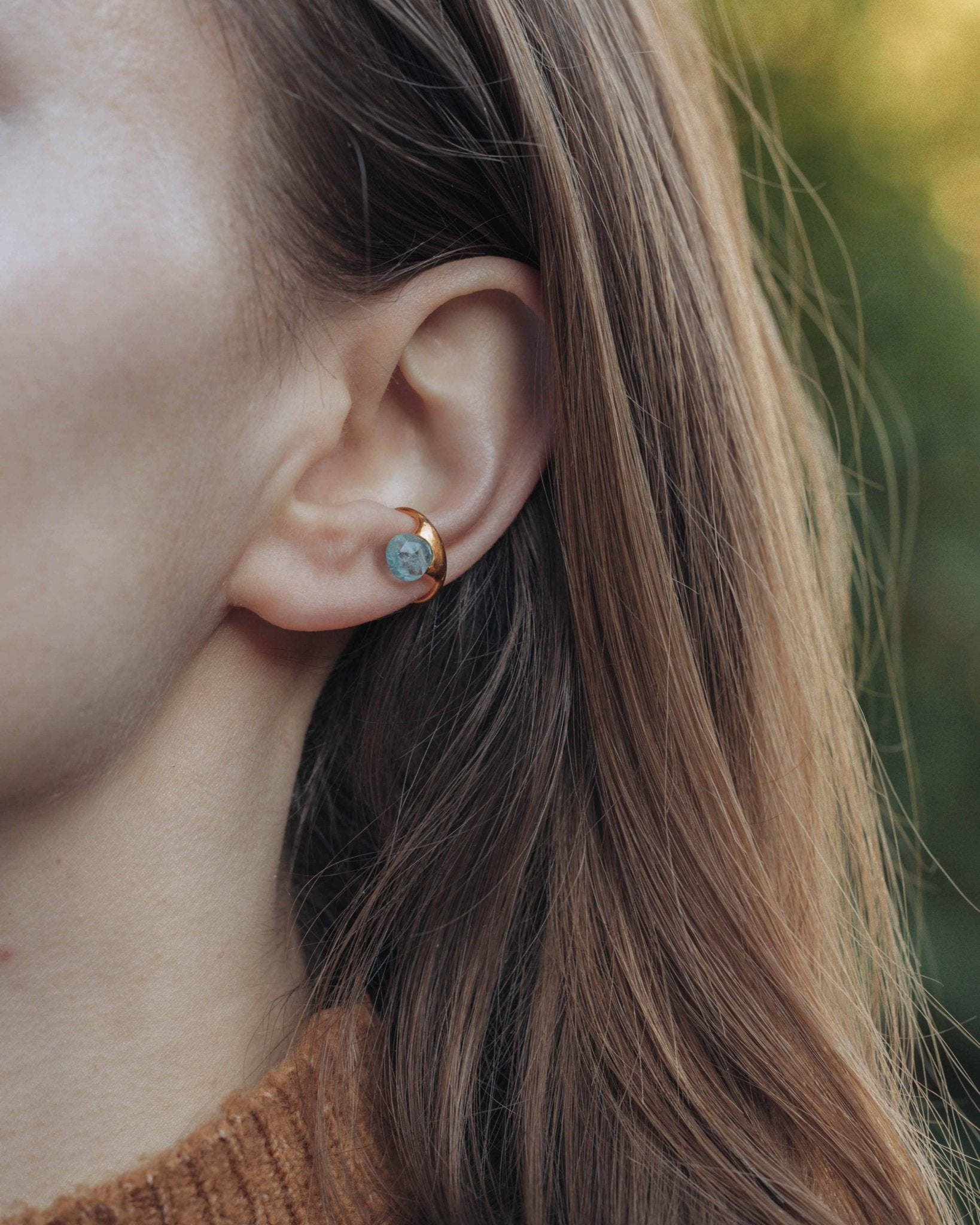 LEA Earcuff Aquamarin Nella & Sina
