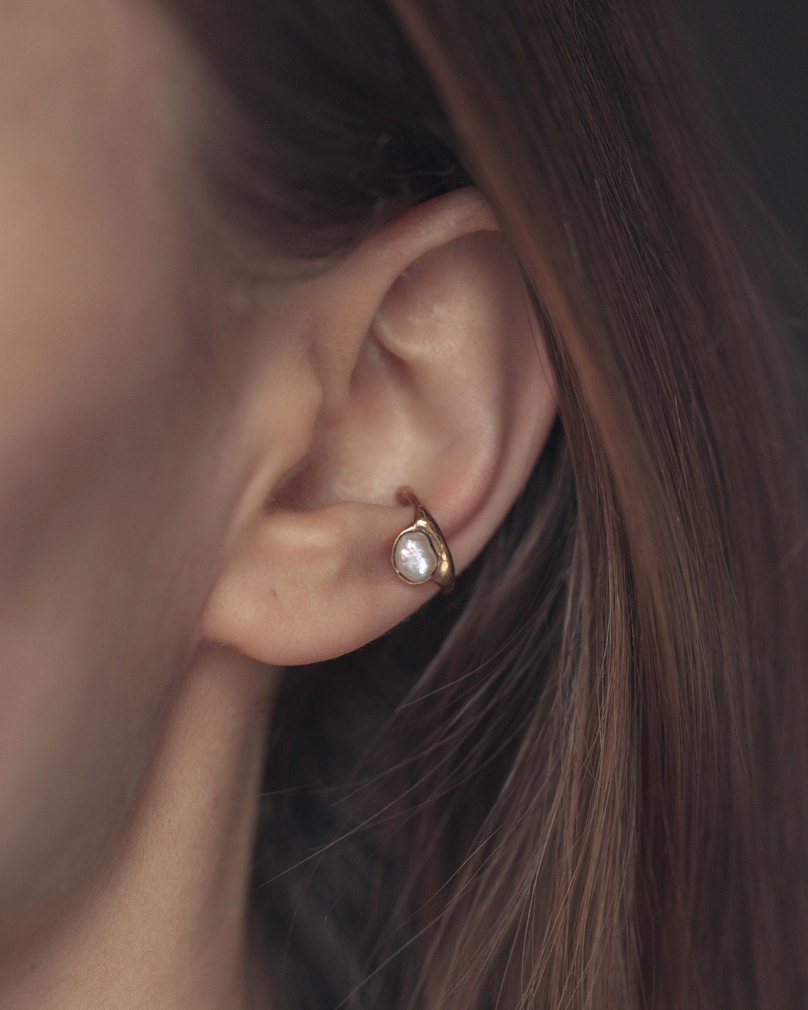 ROMY Earcuff Perle Nella & Sina