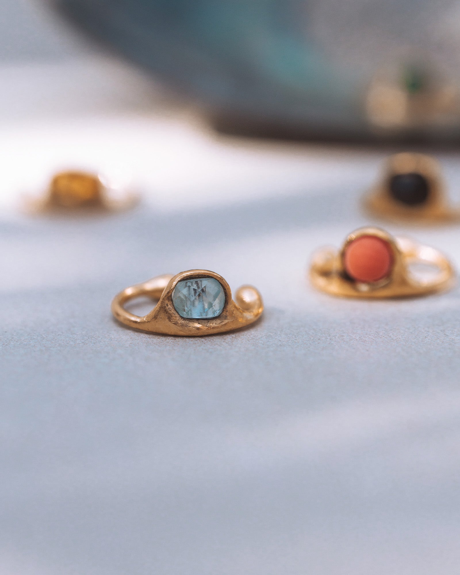 MILA Earcuff Aquamarin Nella & Sina